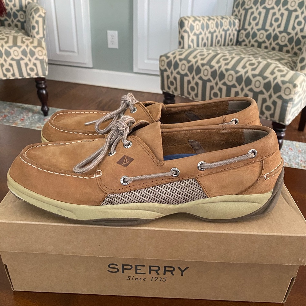 Sperry Intrepid Dark Tan Men’s Sz 10
